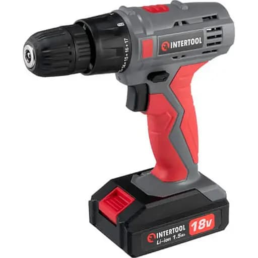 Дриль-шуруповерт Intertool DT-0315 18 V 1.5Ah [89137] - фото 3