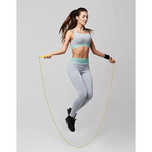 Скакалка 4FIZJO швидкісна для кросфіту Standard+ Yellow 4FJ0184 (P-5907739311535) - фото 2