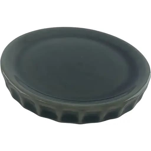 Набор аксессуаров для ванной комнаты No brand керамический серый 28.5x22.5x9 см - фото 5