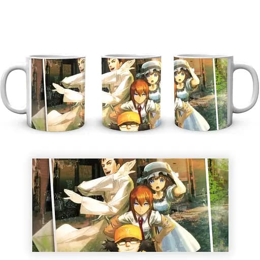 Кухоль GeekLand Steins Gate Брама Штейна Макісе Рінтаро Маюрі SG 14 330 мл білий - фото 3