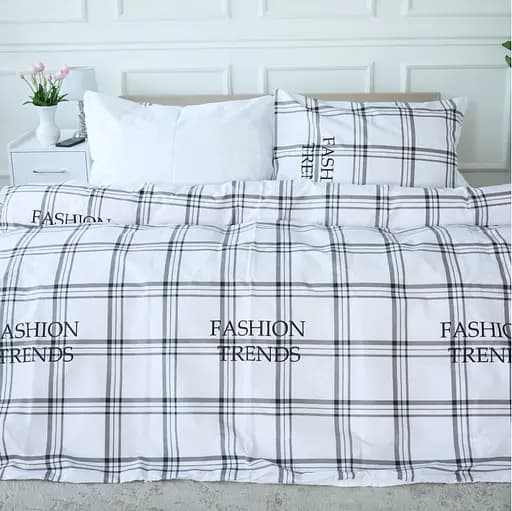 Простирадло MirSon Ranforce Elite 17-4763 Forli 220x240 см біле (2200008942441) - фото 2