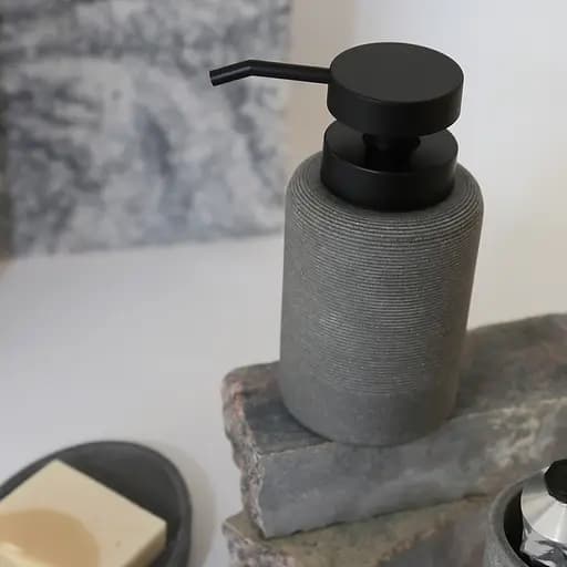 Комплект аксессуаров для санузла МВМ My Home London серый (MVM-MH-44 GRAY) - фото 5