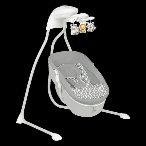 Укачивающий центр Lionelo Henny, сірий (LO-HENNY GREY DOVE) - фото 1