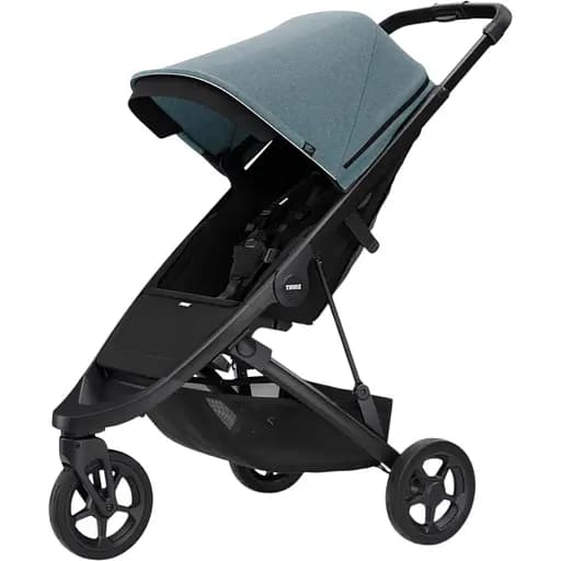 Дитяча коляска Thule Spring Black / Teal Melange (TH 11300200-11300306) - фото 1