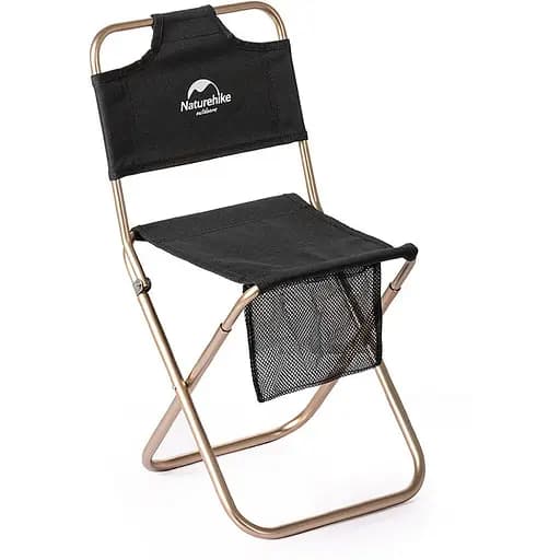 Стілець розкладний Naturehike MZ01 NH18M001-Z чорний - фото 1