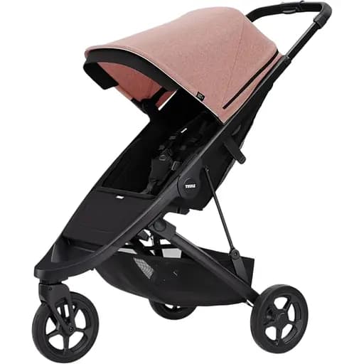 Дитяча коляска Thule Spring Black / Misty Rose Melange (TH 11300200-11300307) - фото 1