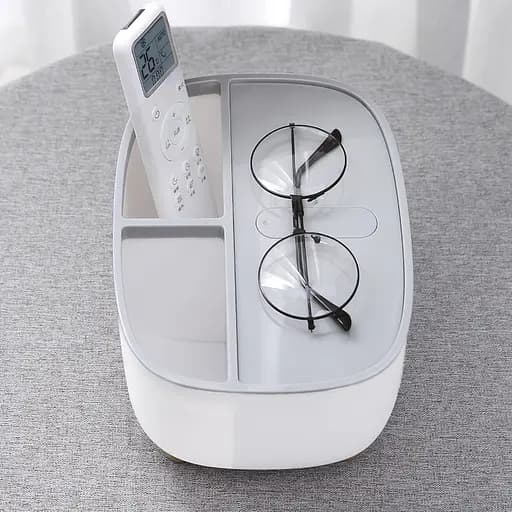 Набор аксессуаров для ванной комнаты My Home MVM-08 белый с серым (MVM-MH-08 WHITE/GRAY) - фото 4