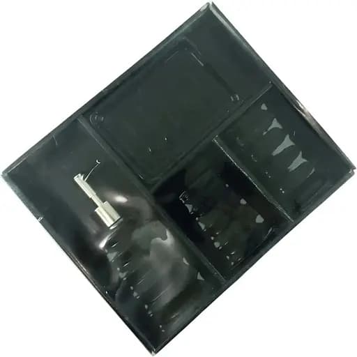 Набор аксессуаров для ванной комнаты No brand керамический черный 4 предмета 29x20.5x10 см - фото 4