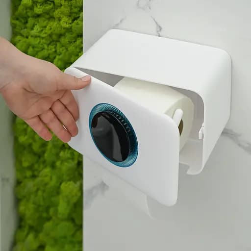 Набор аксессуаров для ванной комнаты МВМ My Home MVM-25 белый с серым (MVM-MH-25 WHITE/GRAY) - фото 10