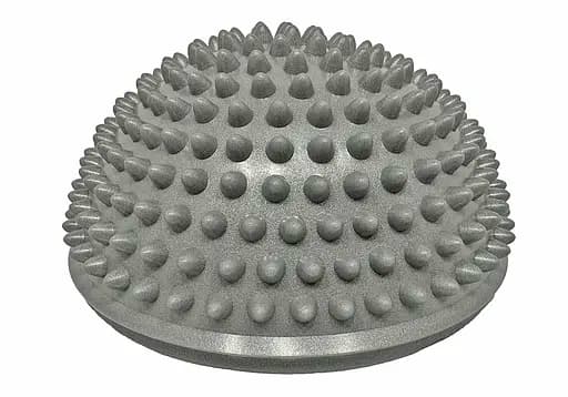 Полусфера массажная киндербол EasyFit 16 см мягкая серая (EF-3001-GY) - фото 1