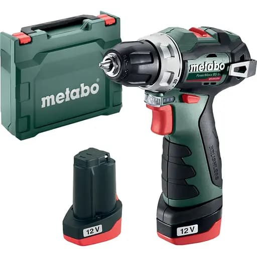 Дриль-шуруповерт Metabo PowerMaxx BS BL (601721500) [119775] - фото 2