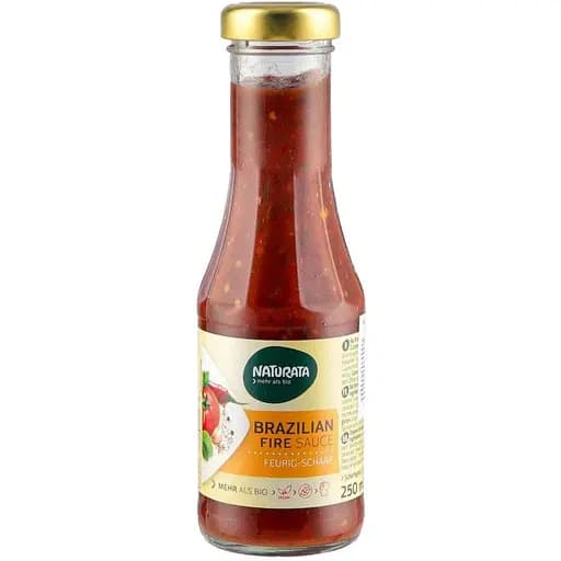 Соус Naturata Бразильский, огненный, органический, 250 мл - фото 1