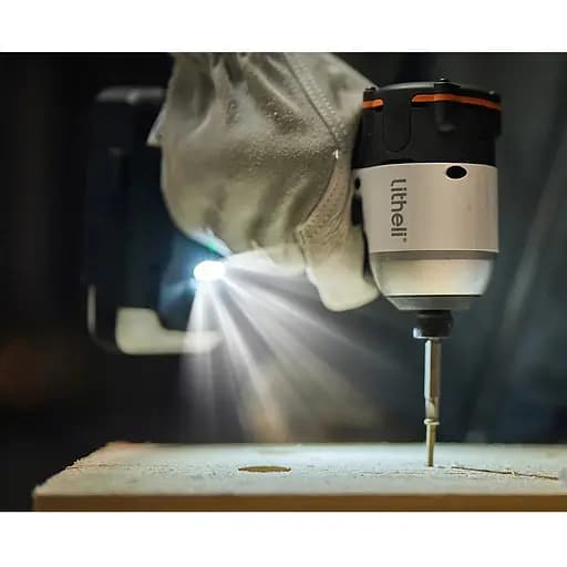 Акумуляторний ударний шуруповерт Litheli безщітковий живлення від павербанку (УМБ Litheli Power Bank 20000 mAh 45 W 2А в комплекті) - фото 5