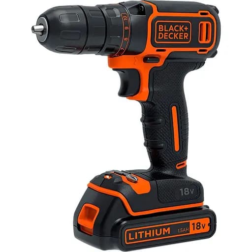 Дриль-шуруповерт Black+Decker BDCDC18B [119530] - фото 1