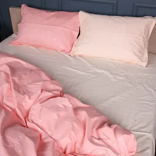 Наволочка MirSon Сатин 22-1398 Garden Blooms 60х60 см рожево-пудрова (2200010565867) - фото 4