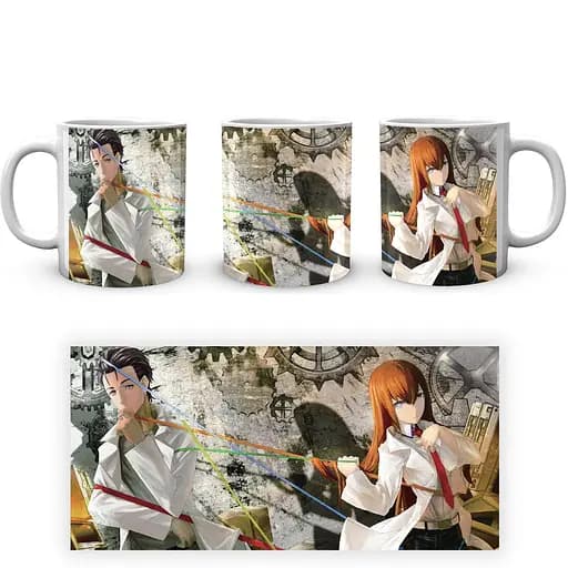 Кухоль GeekLand Steins Gate Брама Штейна Макісе Рінтаро SG 17 330 мл білий - фото 3