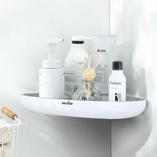 Набор аксессуаров для ванной комнаты My Home MVM-08 белый с серым (MVM-MH-08 WHITE/GRAY) - фото 6