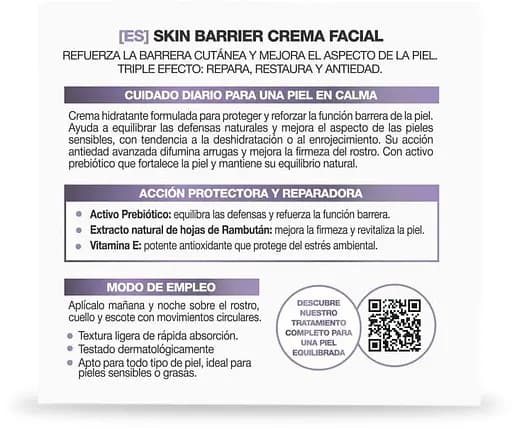 Крем для лица Babaria Skin Barrier Effect Face Cream для укрепления кожного барьера 50 мл - фото 4