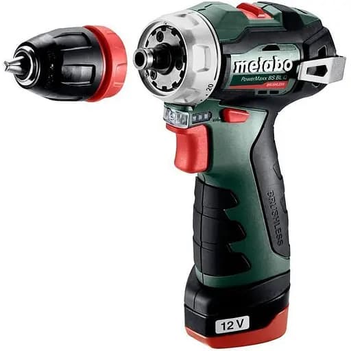 Дриль-шуруповерт Metabo PowerMaxx BS BL Q [601749500] [119773] - фото 2