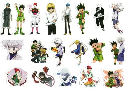 Стикерпак Хантер х Хантер Набор наклеек Hunter × Hunter 50 штук - фото 3