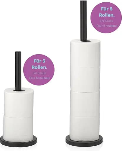 Держатель для туалетной бумаги Kela Carta 37х15 см черный (22825) - фото 4