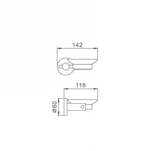 Мыльница Frap F30202 - фото 2