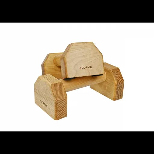 Упоры для отжиманий (паралетсы) Cornix 25 см деревянные XR-0493 - фото 6