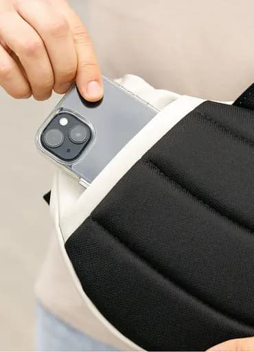 Мужская сумка бананка Sambag Dynamicdart серая 38 × 21 × 7 см (80411030m) - фото 9