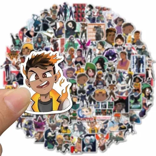 Стикерпак GeekLand Valorant 100 штук - фото 3