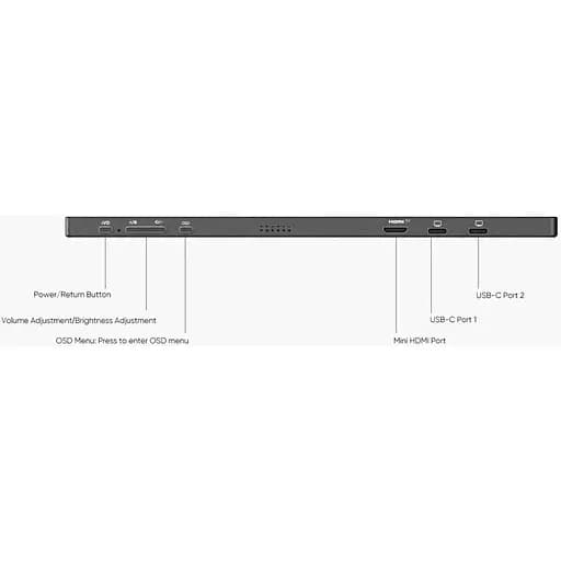 Портативний монітор Arzopa A1M Black EU [128186] - фото 4