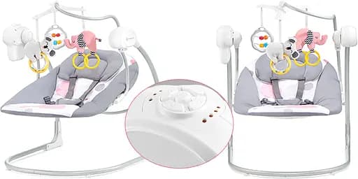 Електронний заколисуючий центр Kinderkraft Minky Mint (5902533909063) - фото 2