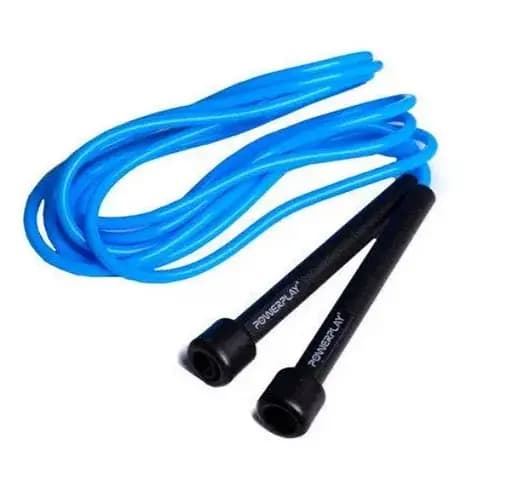 Скакалка PowerPlay 4201 Basic Jump Rope Синяя 2,8 м (PP_4201_Blue) - фото 2