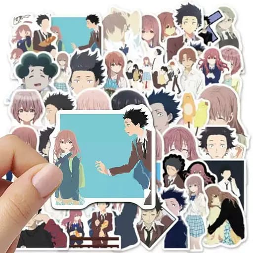 Стикерпак GeekLand Silent Voice 50 штук - фото 4