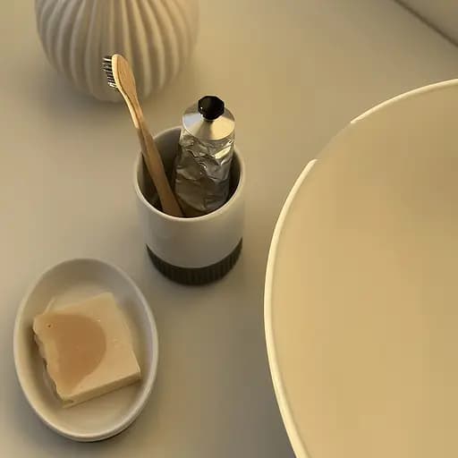 Комплект аксессуаров для санузла МВМ My Home Stockholm бело-серый (MVM-MH-45 WHITE/GRAY) - фото 12