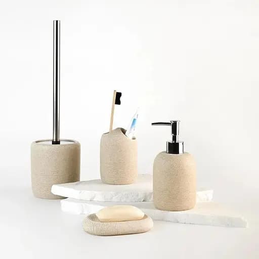 Комплект аксессуаров МВМ My Home MVM-12: BA-02, BA-03, BA-04, BA-06 бежевый (MVM-MH-12 BEIGE) - фото 2