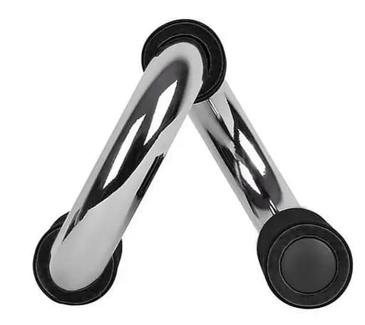 Упоры для отжиманий PowerPlay 4318 Push-Up Bars Stell металлические (S-образные) (PP_4318) - фото 6