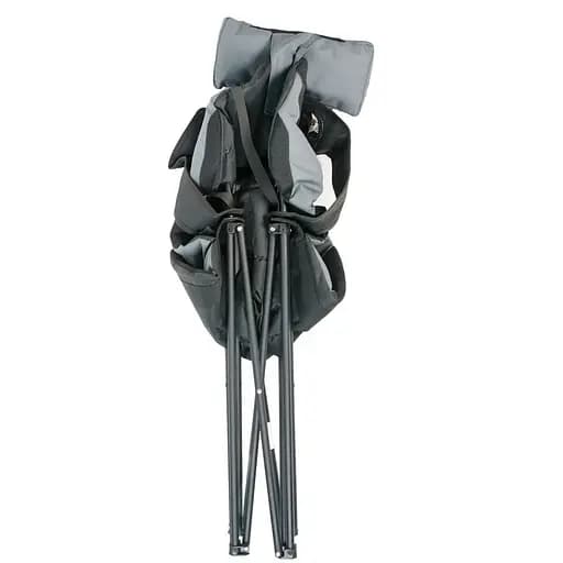 Кресло NeRest Рыбак Трофей NR-35 портативное черное с серым - фото 4