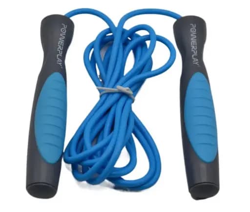 Скакалка PowerPlay 4204 Classic Jump Rope Голубая 2,7м (PP_4204_Blue) - фото 5