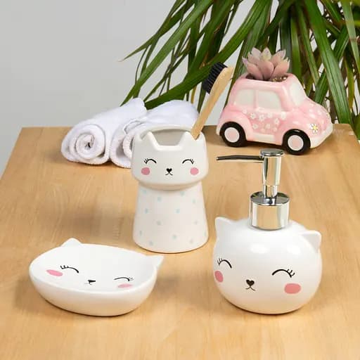 Набор аксессуаров для ванной комнаты МВМ My Home MVM-22 белый (MVM-MH-22 WHITE) - фото 8