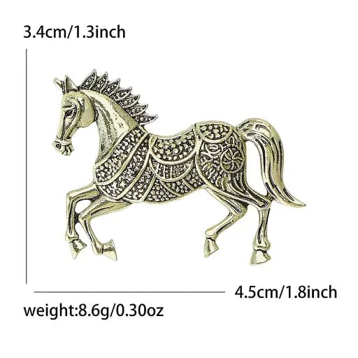 Брошь Конь (158511418) - фото 3