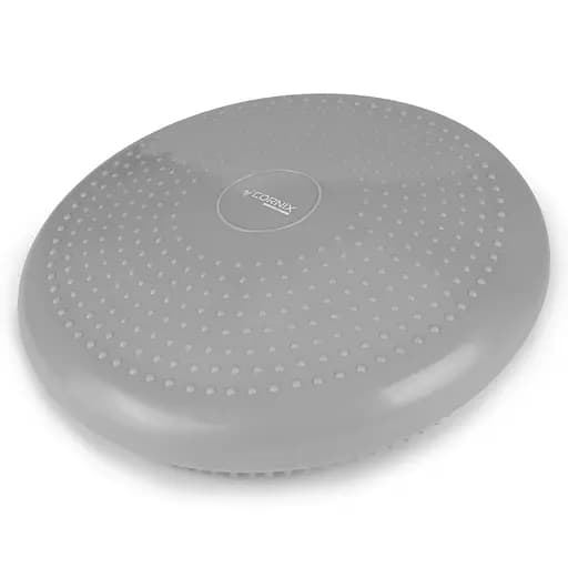 Балансировочная подушка-диск Cornix 33 см (сенсомоторная) массажная XR-0053 Grey - фото 3