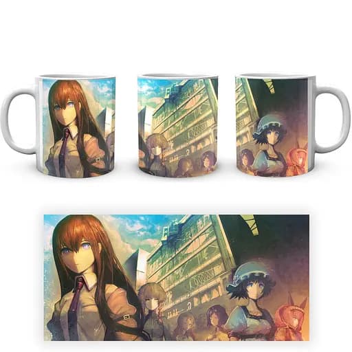 Кухоль GeekLand Steins Gate Брама Штейна Макісе Маюрі SG 16 330 мл білий - фото 3