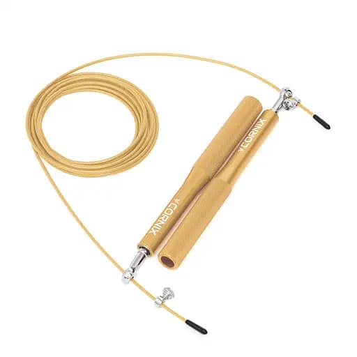 Скакалка швидкісна для кросфіту Cornix Speed Rope XR-0154 Gold - фото 3