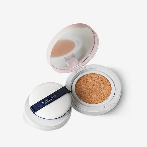 Тональний крем-кушон для стійкого макіяжу M Magic Cushion Cover Lasting SPF50+/PA+++ №23 Missha 15 мл - фото 3