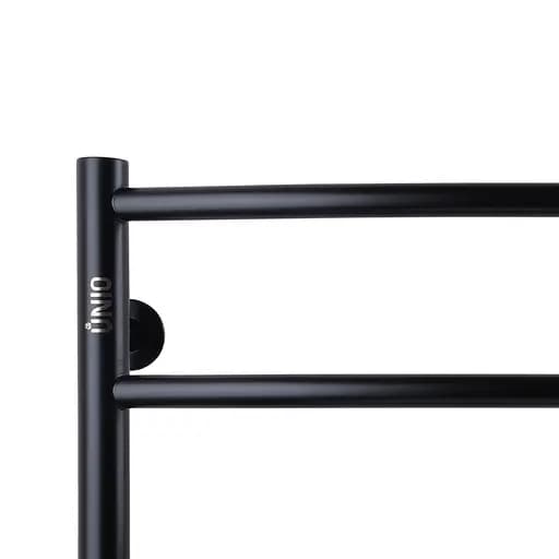 Рушникосушарка UNIO LD W 500-500-5 BLK Драбинка Дуга чорна (21613) - фото 4