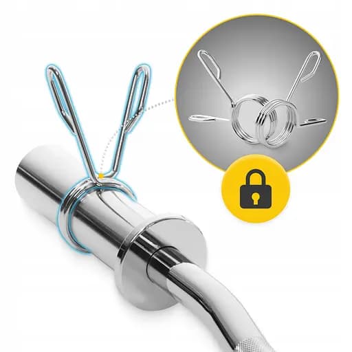 Гриф для штанги олимпийский Z-образный 4FIZJO 120 см 50 мм без подшипников (P-5905973401173) - фото 5