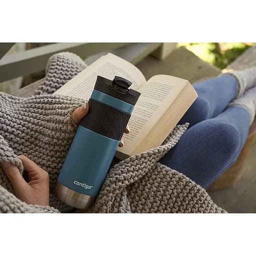 Термостакан Contigo Byron 2.0 Juniper 590 мл бирюзовый (2155589) - фото 4
