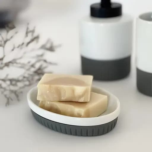 Комплект аксессуаров для санузла МВМ My Home Stockholm бело-серый (MVM-MH-45 WHITE/GRAY) - фото 8