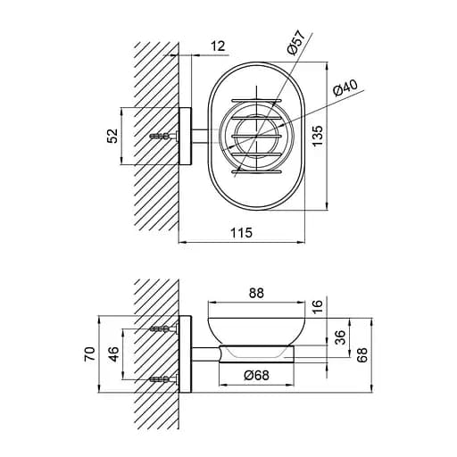 Мыльница Lidz (CRG)-114.02.01 - фото 4