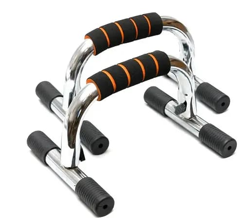 Упоры для отжиманий Power System PS-4005 Push Up Stand (Прямые) (PS-4005_Black-Steel) - фото 2